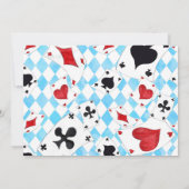 不思議の国のアリス　1歳の誕生日　フォトオンデーランド 招待状 (裏面)