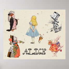 不思議の国のアリス - ALICE & FRIENDS ポスター