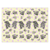 不思議の国のアリス - Alice in Wonderland ハート テーブルクロス (正面(横))