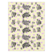 不思議の国のアリス - Alice in Wonderland ハート テーブルクロス (正面)