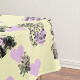 不思議の国のアリス - Alice in Wonderland ハート テーブルクロス