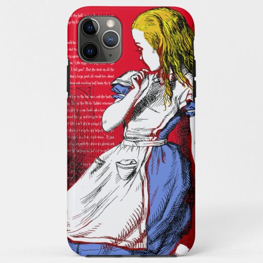 不思議の国のアリス Case-Mate iPhoneケース (裏面)