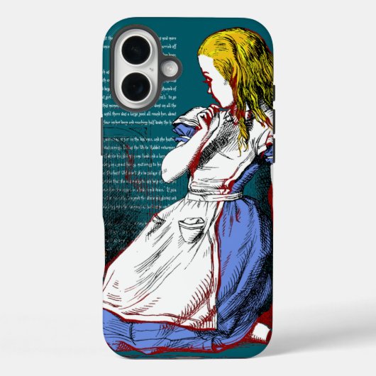 不思議の国のアリス Case-Mate iPhoneケース iPhone 16 Plusケース (裏面)