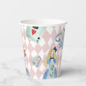 不思議の国のアリス「Drink Me」誕生日パーティー 紙コップ (裏面)