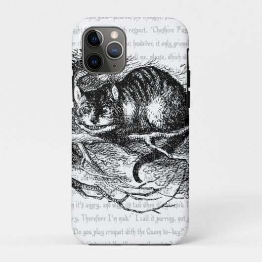不思議の国のアリス | The Cheshire Cat Case-Mate iPhoneケース (裏面)