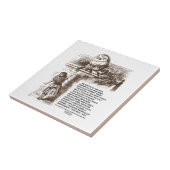 不思議の国のアリスHumpty Dumptyの会話の引用文 タイル (側面)