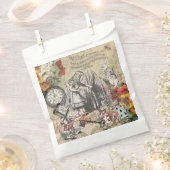 不思議の国のカーテンナンセンスのアリス フェイバーバッグ (クリップ留めされた状態)