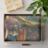 不思議の国のキノコの森の切り離しアリス 薄葉紙 (ギフト)