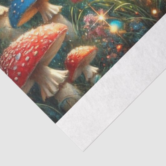 不思議の国のキノコの森の切り離しアリス 薄葉紙 (詳細)