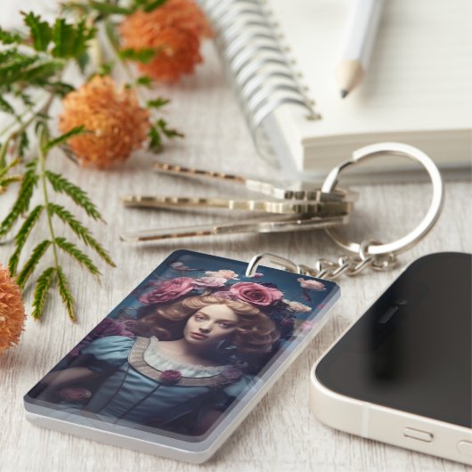 不思議の国のキーリングのアリス キーホルダー (正面右)