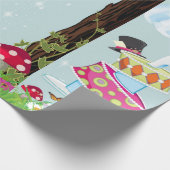 不思議の国のギフト用包装紙のアリス ラッピングペーパー (角)