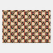 不思議の国のクリスマスのアリス ラッピングペーパーシート (正面2)