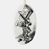 不思議の国のクリスマスのオーナメント セラミックオーナメント (右)