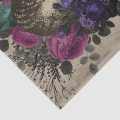 不思議の国のケシャーキャット&パープルフローラアリス 薄葉紙 (詳細)