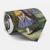 不思議の国のチェシャー猫のタイのアリス ネクタイ (ロール)