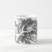 不思議の国のチェシャー猫のマグのヴィンテージアリス コーヒーマグカップ (中央)