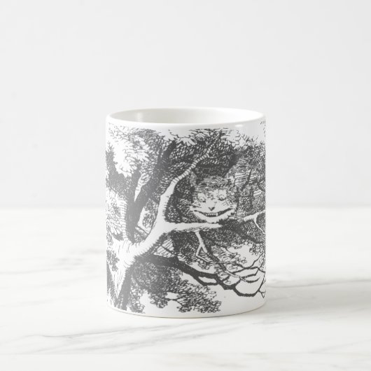 不思議の国のチェシャー猫のマグのヴィンテージアリス コーヒーマグカップ (中央)