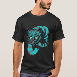 不思議の国のチェシャ猫の絵Tシャツ Tシャツ