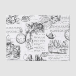 不思議の国のティッシュペーパーのアリス 薄葉紙