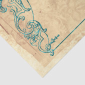 不思議の国のデコパージュのヘラルドの白うさぎアリス 薄葉紙 (詳細)