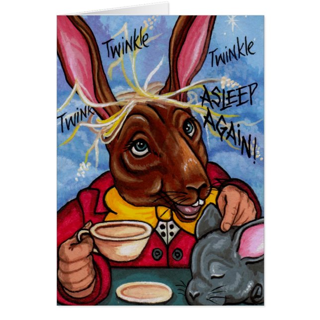 不思議の国のノート車の3月のノウサギ及びヤマネアリス (正面)