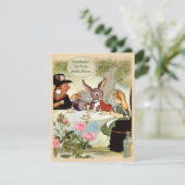 不思議の国のハッターのティーパーティー・ブライズシャワー 招待状 (スタンド正面)