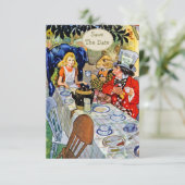 不思議の国のハッターの茶会ウェディング　保存日付のお知らせ セーブザデート (スタンド正面)