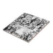 不思議の国のハートアリスの王そして女王 タイル (側面)