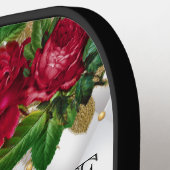 不思議の国のハートアリスの赤の女王 ピックルボールラケット (左詳細)