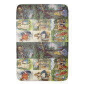 不思議の国のバス・マットのアリス バスマット (正面縦)