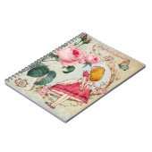 不思議の国のパーソナライズなジャーナルのアリス ノートブック (左側)