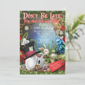 不思議の国のパーティの招待状 招待状 (スタンド正面)