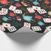 不思議の国のプリント ラッピングペーパー (角)