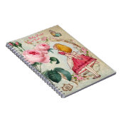 不思議の国のベビーシャワーの来客名簿のアリス ノートブック (右側)