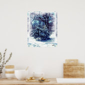 不思議の国のホワイトクリスマス ポスター (キッチン)