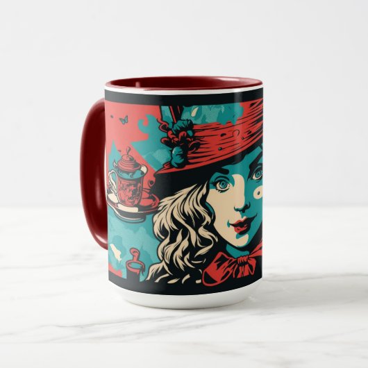 不思議の国のマインスパイアグのアリス マグカップ (正面左)