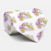 不思議の国のマンガの日本製アニメ版かわいいのアリス ネクタイ (ロール)