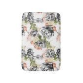 不思議の国のヴィンテージのバラのBathの敷物のアリス バスマット (正面縦)