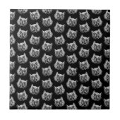 不思議の国のヴィンテージの芸術のチェシャー猫アリス タイル (正面)