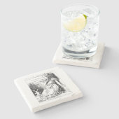 不思議の国のヴィンテージアリス ストーンコースター (横)