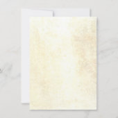 不思議の国の保存のアリス日付カード セーブザデート (裏面)