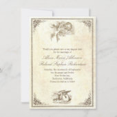 不思議の国の保存のアリス日付カード セーブザデート (正面)