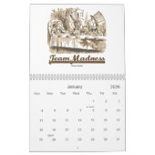 不思議の国の冒険の引用文およびイメージのカレンダー カレンダー (1月 2026)