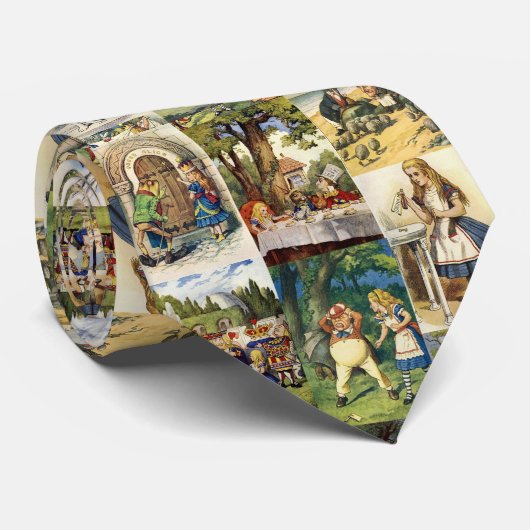 不思議の国の写真のタイのアリス ネクタイ (ロール)