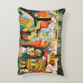 不思議の国の女王のハート アクセントクッション (裏面(縦))