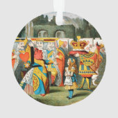 不思議の国の女王のハート オーナメント (裏面)