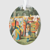 不思議の国の女王のハート オーナメント (正面)