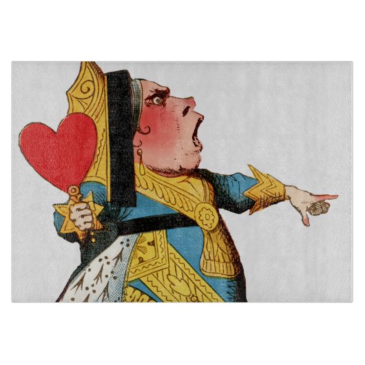 不思議の国の女王のハート カッティングボード (正面)