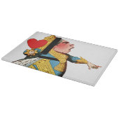 不思議の国の女王のハート カッティングボード (角)