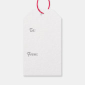 不思議の国の女王のハート ギフトタグ (裏面)